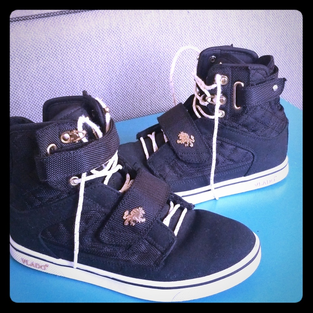 VLADO Kids Atlas Metallic Casual High Top Shoes